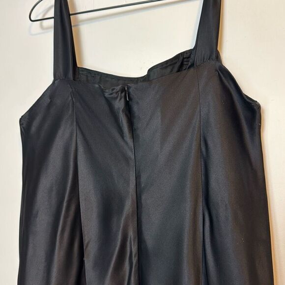Victoria Royal Black Silk Vintage Dress 16 - Picture 5 of 7